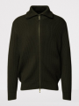 Ciemnozielony sweter zamek (XL)