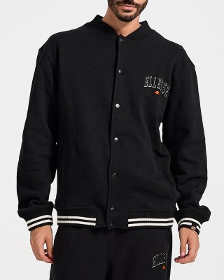 Czarna logowana bluza zatrzaski (XL)