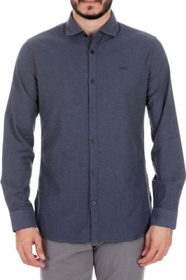 Granatowa koszula slim fit (2XL)