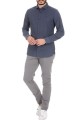 Granatowa koszula slim fit (2XL)