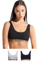 Logowane dwukolorowe staniki 2pack (38)