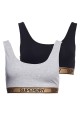 Logowane dwukolorowe staniki 2pack (38)