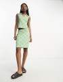 Weekday Phoebe co-ord sleeveless polo top in green_ (1).jpg