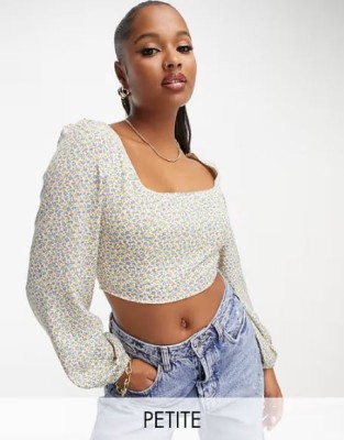 Top ecru kwiaty (42)