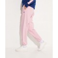 Różowe spodnie dresowe logo (36)