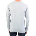 Szary melanżowy t-shirt nadruk (10L)