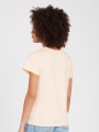 Brzoskwiniowy t-shirt haft (XS)