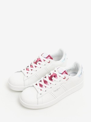 Białe senakersy PLAYER MIRROR (33)