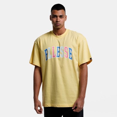 Żółty t-shirt unisex oversize (M)