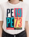Biały t-shirt krótki rękaw (XS)