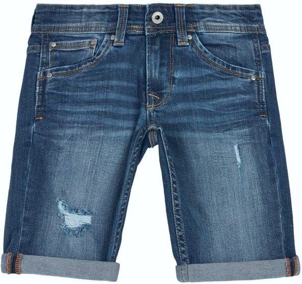 Niebieskie jeansowe spodenki (14L)