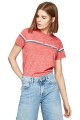 Melanżowy t-shirt krótki rękaw (M)