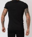 Czarny t-shirt dżety (L)