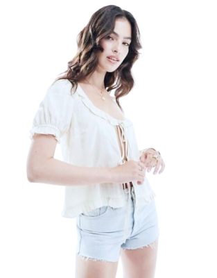 Biała bluzka wiązanie (40-42)