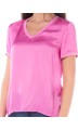 Różowy satynowy t-shirt (38)