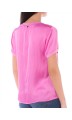 Różowy satynowy t-shirt (38)