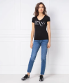 Niebieskie jeansy nogawka 7/8 (29/30)