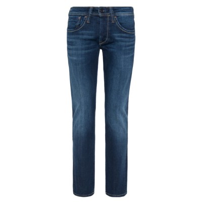 Granatowe jeansowe spodnie (30/34)