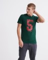 Zielony t-shirt krótki rękaw (S)