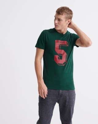 Zielony t-shirt krótki rękaw (S)