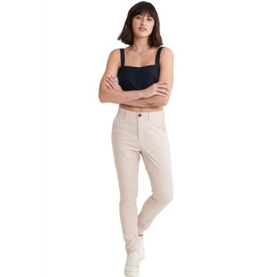 Jasnobeżowe spodnie zamek (32/30)