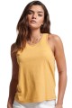Musztardowy top melanż haft (36)
