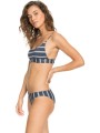Granatowe figi bikini paski (S)