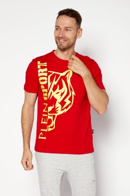 Czerwony t-shirt logo (2XL)