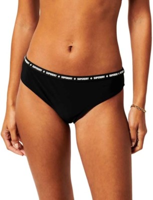 Czarne figi kąpielowe logo (40)