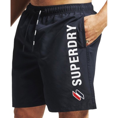 Granatowe spodenki kąpielowe (S)