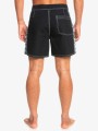 Czarne boardshorty nadruk (32)