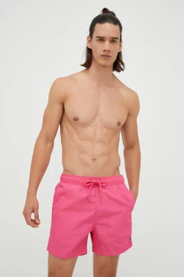 Różowe spodenki kąpielowe (S)