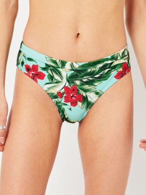 Miętowe figi kąpielowe wzór (36)