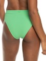 Zielone prążkowane figi bikini (S)