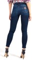 Ciemnoniebieskie jeansy rurki (25/30)