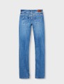 Niebieskie proste jeansy (25/32)