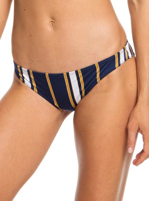 Granatowe figi bikini paski (M)