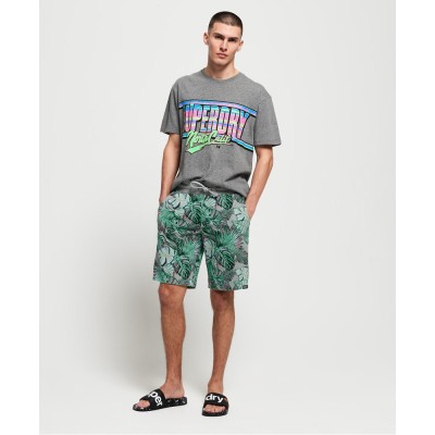 Szare wzorzyste spodenki (L)