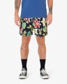 Czarne wzorzyste boardshorty (M)