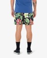 Czarne wzorzyste boardshorty (M)