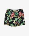 Czarne wzorzyste boardshorty (M)