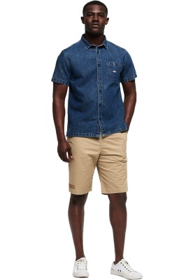 Beżowe spodenki kieszenie (30)