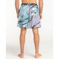 Wzorzyste boardshorty wiązanie (2XL)