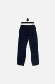 Granatowe spodnie bojówki