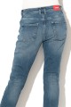Niebieskie jeansy nogawka 7/8 (27)