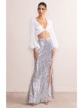 Sasha _ Silver Sequin Fishtail Maxi Skirt With_yyth.jpg