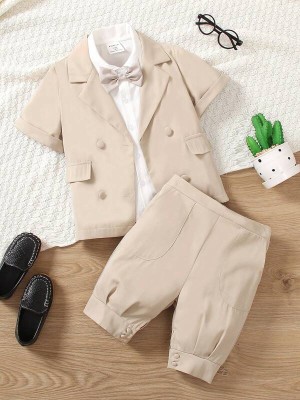 Beżowy elegancki komplet (7L)
