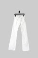 Śmietankowe jeansy bootcut