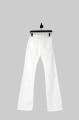Śmietankowe jeansy bootcut