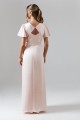 Różowa satynowa sukienka maxi (15-16L)